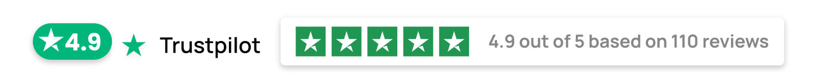 Acrobits Cloud Softphone White Label App Trustpilot banner showing 4.9 rating out of 5.